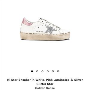 Golden Goose Hi Star Sneaker Size 38